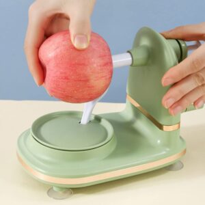 Fruit Peeler Fruits Peeling Tools Potato Skin Peeler Apples Slicer Corer Peeling Machine Pear Vegetables Peeler Kitchen Peeler Metal To Rotate Stainless Steel Kitchenware