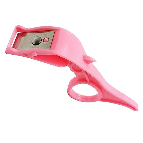 Duiaynke Citrus Potatoes Peeler Fast Peeling Peeler of The Comfortable to Hold Design Orange Peel, for Restaurant Home Party (Pink)