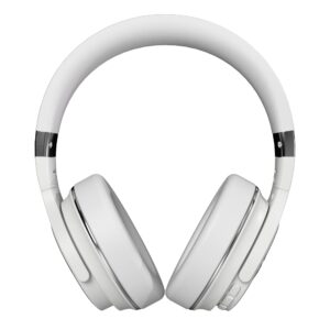 Raycon Everyday Wireless Bluetooth Over Ear Headphones, with Active Noise Cancelling, Awareness Mode and Built in Microphone, IPX 4 Water Resistance, 38 Hours of Battery Life (Frost White)