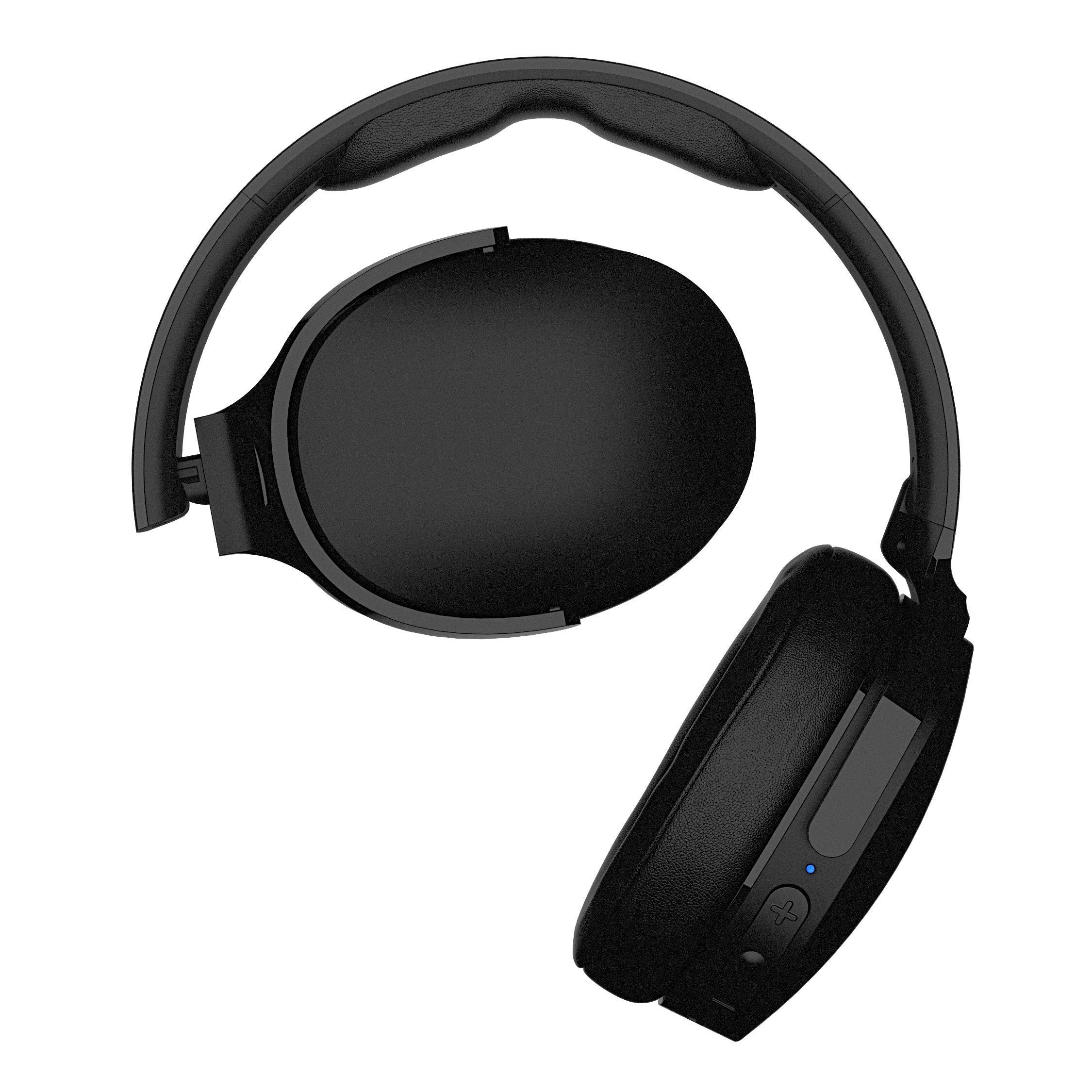 Skullcandy Hesh 3 Bluetooth Wireless Over-Ear Headphones with Microphone, Black (Renewed)