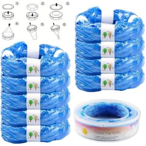 diaper pail refills bags compatible with diaper genie pails diaper pails refills - (pack of 9) (cl01zhy)