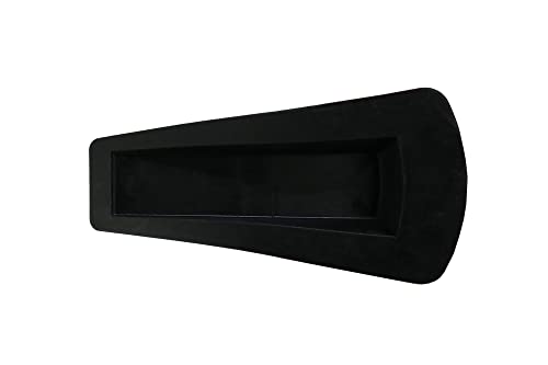 Shepherd Hardware 8934E 8934 Heavy Duty Rubber, Black, 2 Pack Door Wedge, 2-Pack