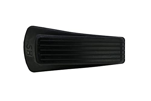 Shepherd Hardware 8934E 8934 Heavy Duty Rubber, Black, 2 Pack Door Wedge, 2-Pack