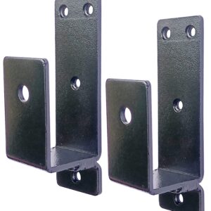 2x4 Door Barricade Brackets. Upgrade Door Barricade Security Bar Provide Our Home Under The Safety Environment. Door Metal Bar Bracket for Your Home, Garages, Basements, Sheds, Warehouses, Backyards.