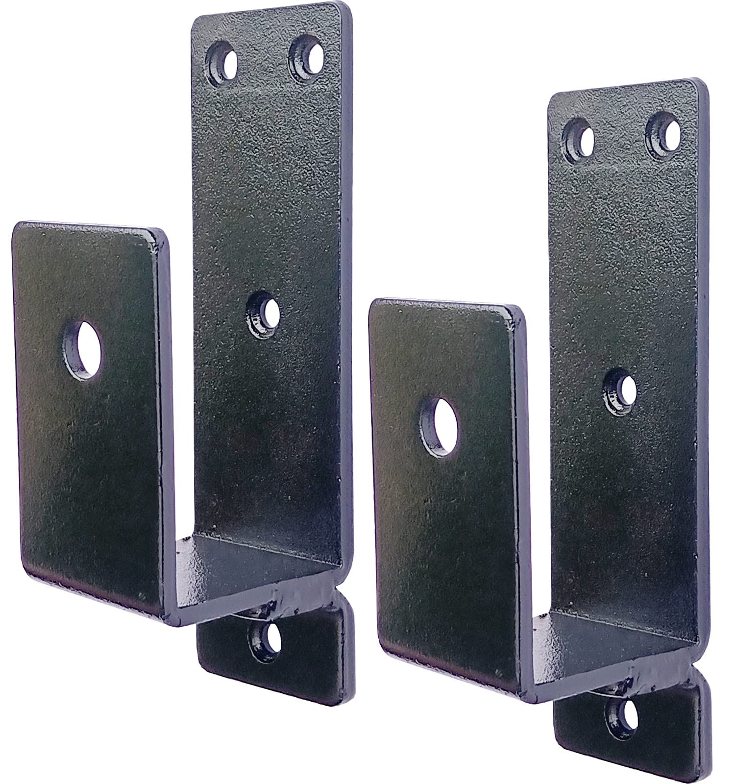 2x4 Door Barricade Brackets. Upgrade Door Barricade Security Bar Provide Our Home Under The Safety Environment. Door Metal Bar Bracket for Your Home, Garages, Basements, Sheds, Warehouses, Backyards.