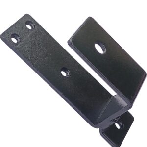 2x4 Door Barricade Brackets. Upgrade Door Barricade Security Bar Provide Our Home Under The Safety Environment. Door Metal Bar Bracket for Your Home, Garages, Basements, Sheds, Warehouses, Backyards.