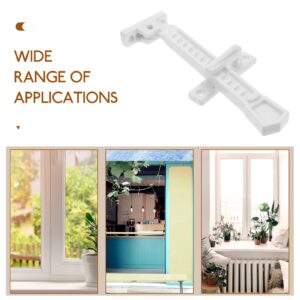 DOITOOL Window Stopper Window Safety Baby Proof Sliding Door Locks Sliding Door Stopper Sliding Doors Security Lock Window Lock White Child Protection Abs Anti- Lock