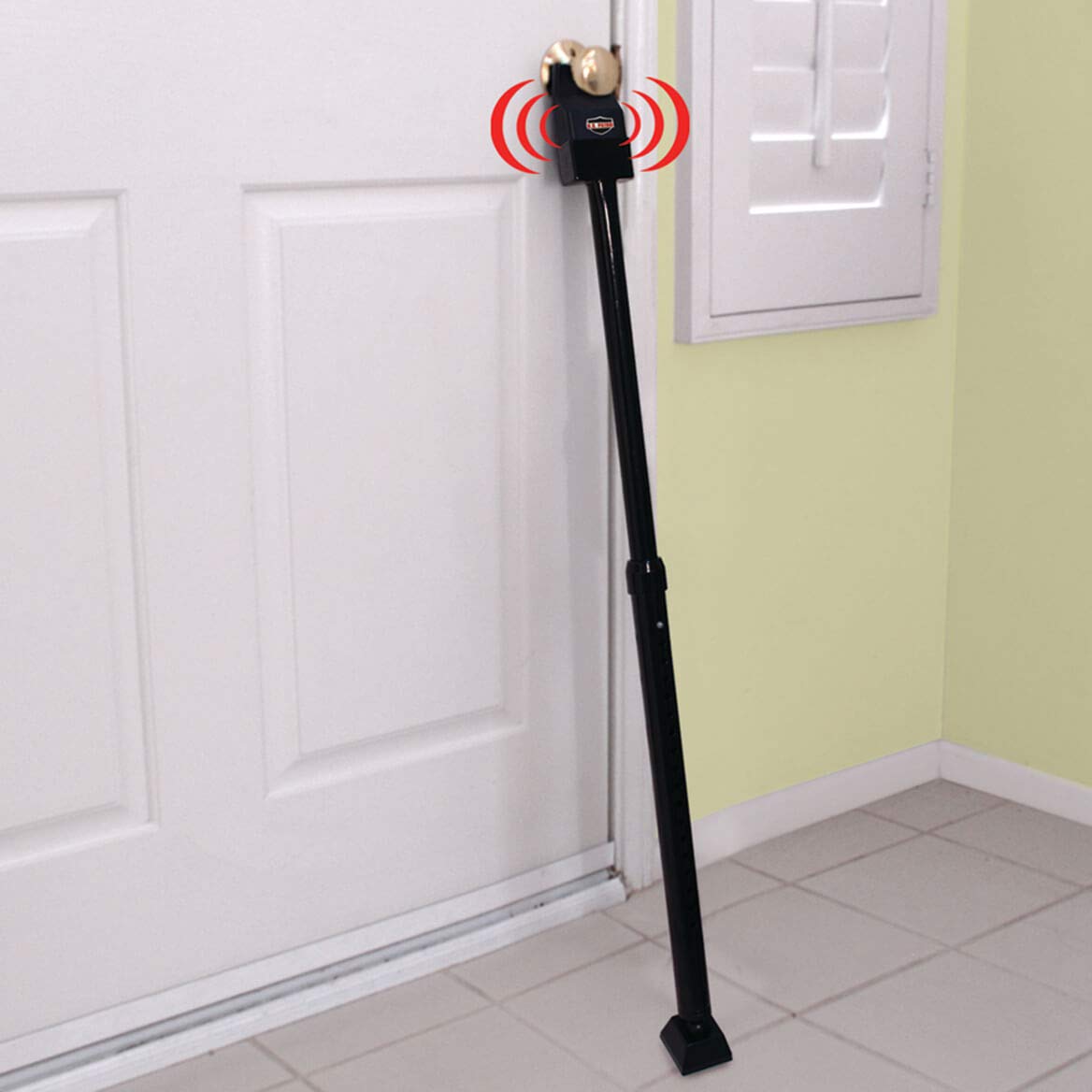 U.S. Patrol JB5322 Alarm Security Bar extends from 29" to 43"