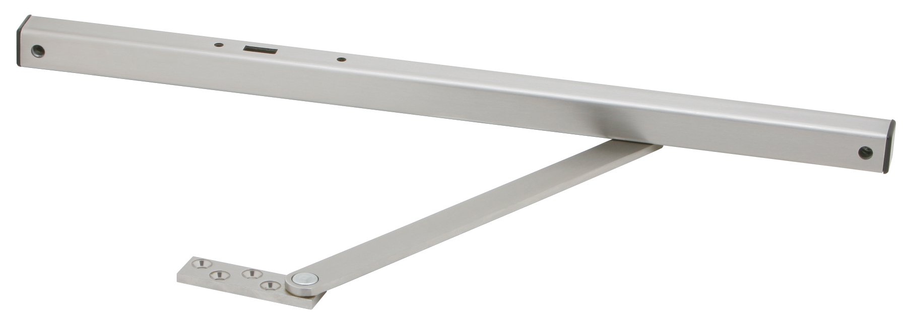 Glynn-Johnson 904S US32D Extra-Heavy Duty Overhead Stop, Size 4, Satin Stainless Steel Finish