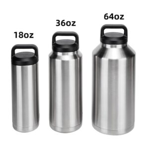 2 PCS Replacement Cap Lids,Fits for 18oz/36oz/64oz YETI Rambler Bottle