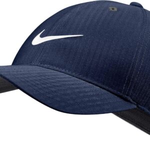 Men's Nike Dri-FIT Tech Golf Cap, Midnight Navy(AQ5349-410)/White, One Size