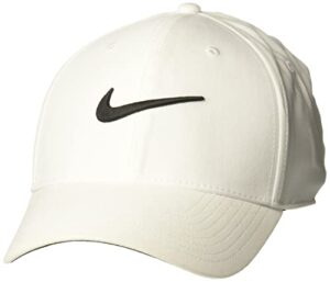 nike dri-fit legacy91 adjustable training hat white/black