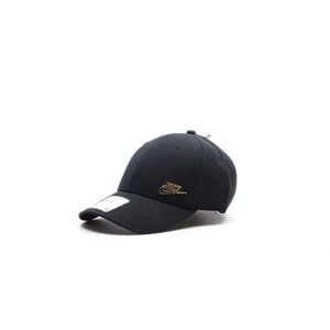 NIKE Baseball, Black/(Metallic Gold), One Size