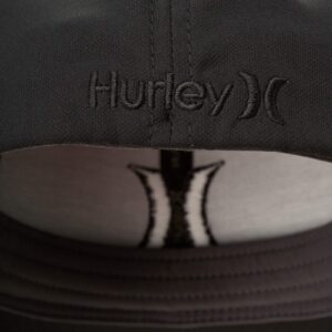 Hurley Men's Dri-Fit One & Only Flexfit Baseball Cap, Black/Black, L-XL