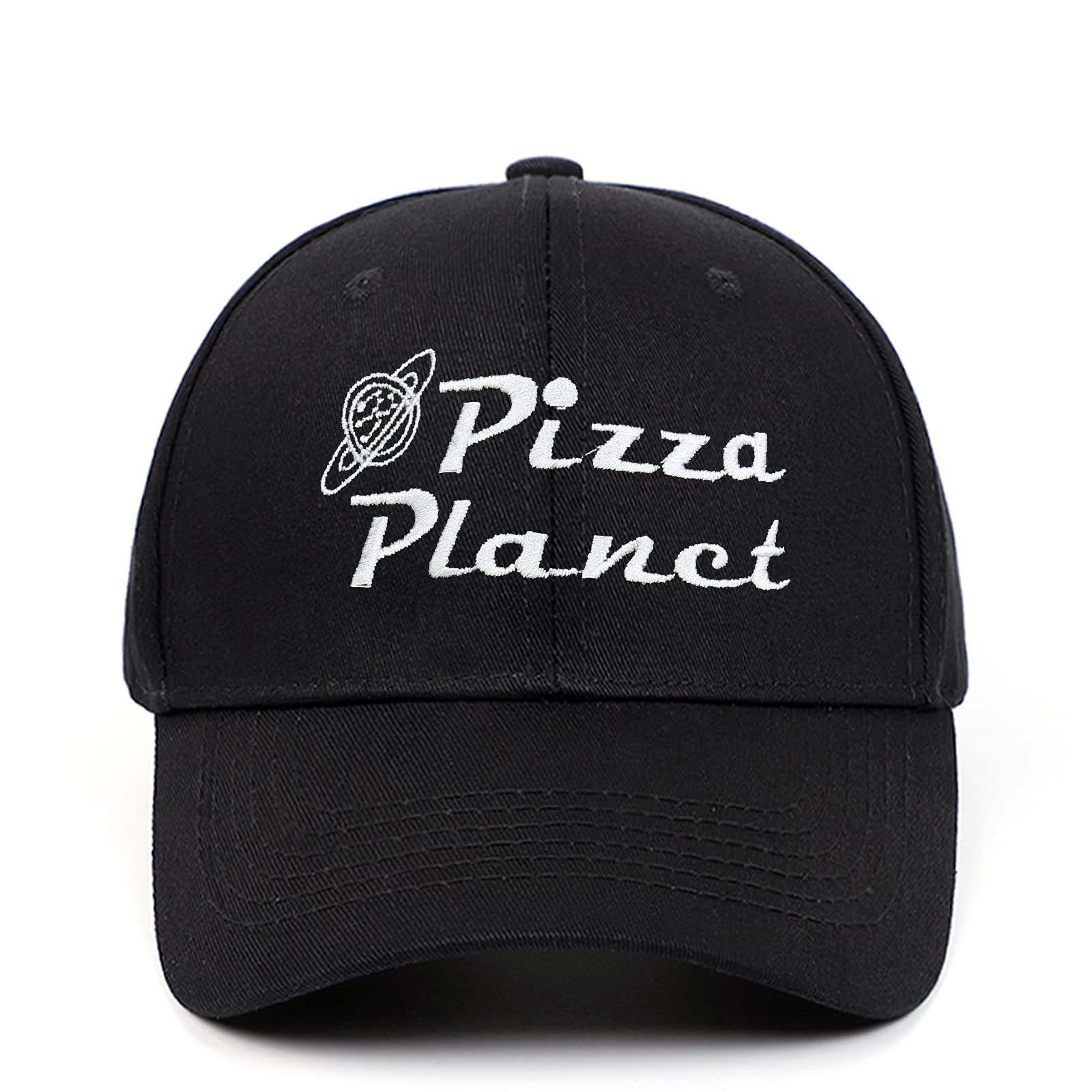 YUNXIBASECAP Pizza Planet Hat Baseball Cap Embroidery Dad Hat Aadjustable Cotton Adult Sports Hat Unisex
