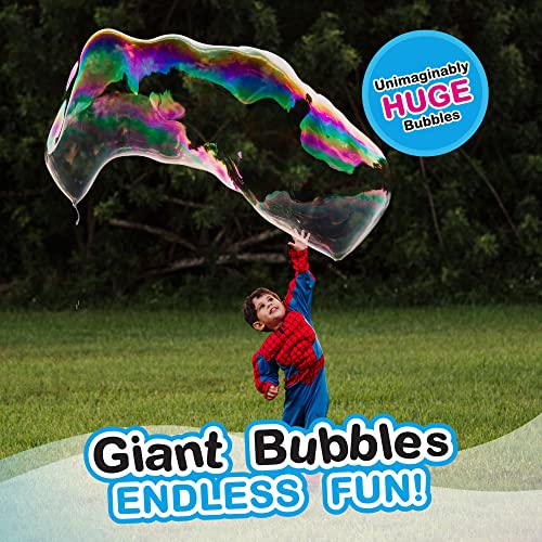 4 Big Bubble Wands: Making Giant Bubbles. Great Birthday Activity and Party Favor. Giant Bubble Solution Not Included.