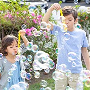 Gazillion Bubbles, Giant Bubbles Solution 1L - Create Giant Bubbles with Elite Formula & 7-in-1 Bubble Wand - Non-Toxic & Safe