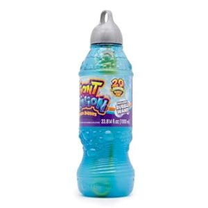 Gazillion Bubbles, Giant Bubbles Solution 1L - Create Giant Bubbles with Elite Formula & 7-in-1 Bubble Wand - Non-Toxic & Safe