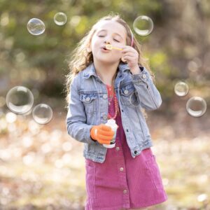 Touchable Bouncing Bubble Kit for Kids – Unpoppable Bubbles Solution Toy for Indoor & Outdoor Play – Unique Miracle Big Bubble Maker Game Makes a Great Gift for Boys & Girls