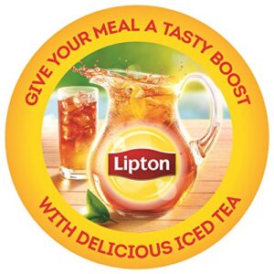 Lipton Cold 6 Piece Brew Family Black Iced Tea Unsweetened Decaffeinated Tea Bags