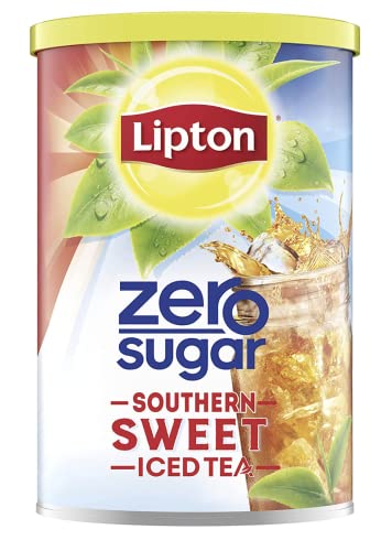 Lipton Iced Tea Mix, Sugar-Free, Southernn Sweet Tea, Makes 28 Quarts, 8.1 Ounce(Pack of 1)