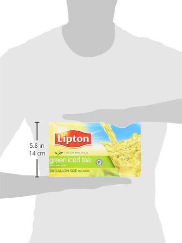 Lipton Fresh Brewed Green Iced Tea - 48 Count (Pack of 1)