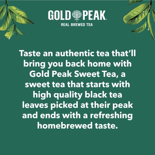 Gold Peak Tea, Sweet Tea, 16.9 fl oz, 6 Pack