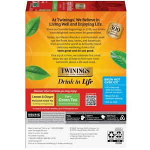 Twinings Decaf English Breakfast Tea K-Cup Pods for Keurig, Naturally Decaffeinated Black Tea, Smooth, Flavourful, Robust, 24 Count (Pack of 2), Enjoy Hot or Iced