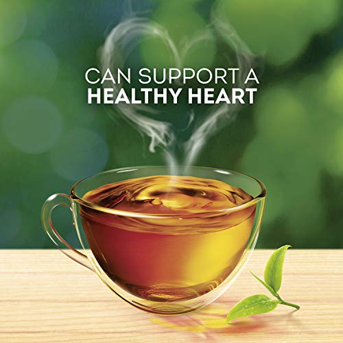 Lipton Organic Black Tea Bags, Can Support Heart Health, 72 Count (Pack of 5)