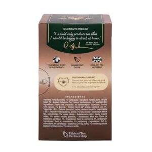 Ahmad Tea Black Tea, Vanilla Tranquility Teabags, 20 ct (Pack of 6) - Caffeinated & Sugar-Free