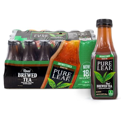 Lipton Pure Leaf Unsweetened Iced Black Tea, 18 pk./16.9 oz.