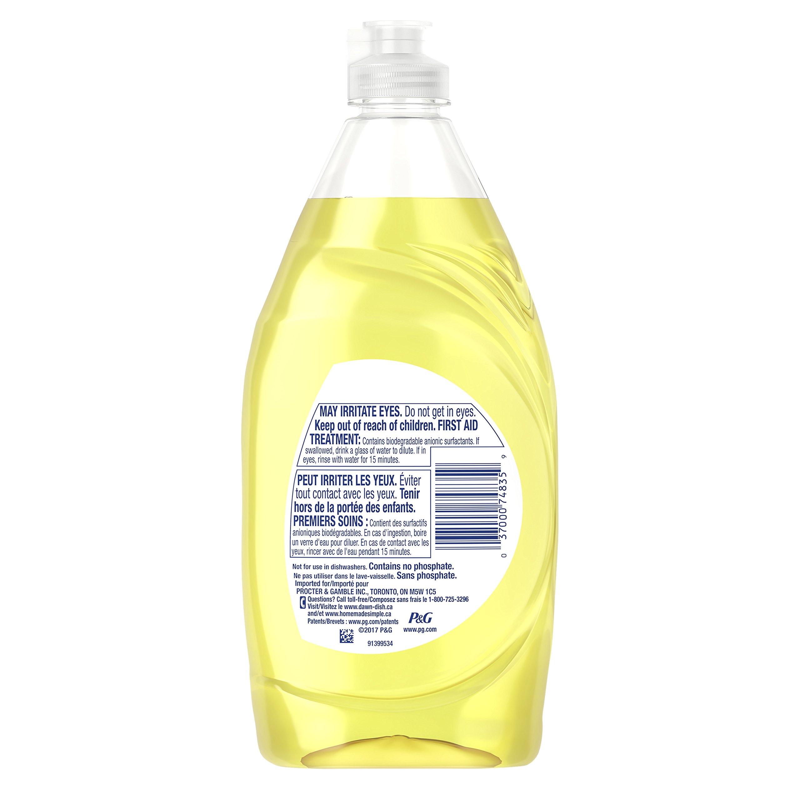 532ml Lemon Scented Dish Soap