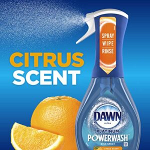 Dawn Platinum Powerwash Dish Spray, Dish Soap, Citrus Scent, 16oz