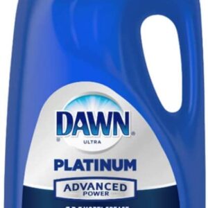 Dawn Ultra Platinum Advanced Power Dishwashing Liquid, Fresh Scent, 90 Ounce(2 PK)