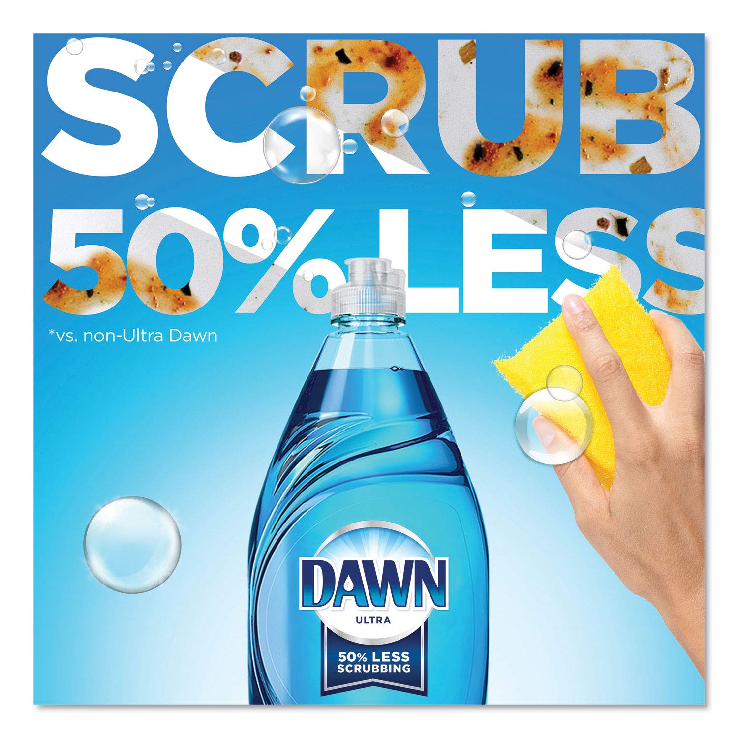 Dawn Ultra 97305 19.4 Oz. Dawn Ultra Dishwashing Liquid Dish Soap Original Scent