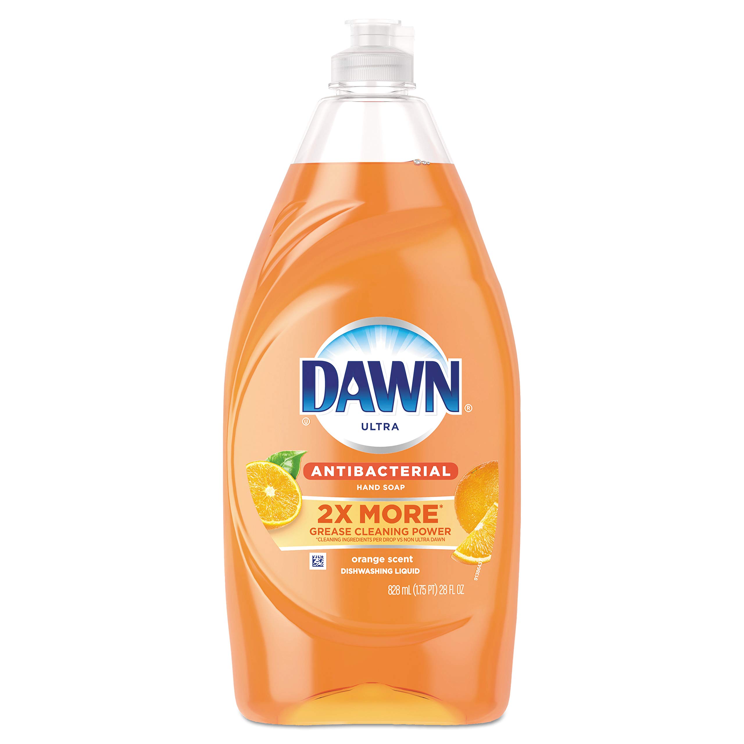 Dawn 97318EA Ultra Dishwashing Liquid, Orange Scent, 28 oz Bottle