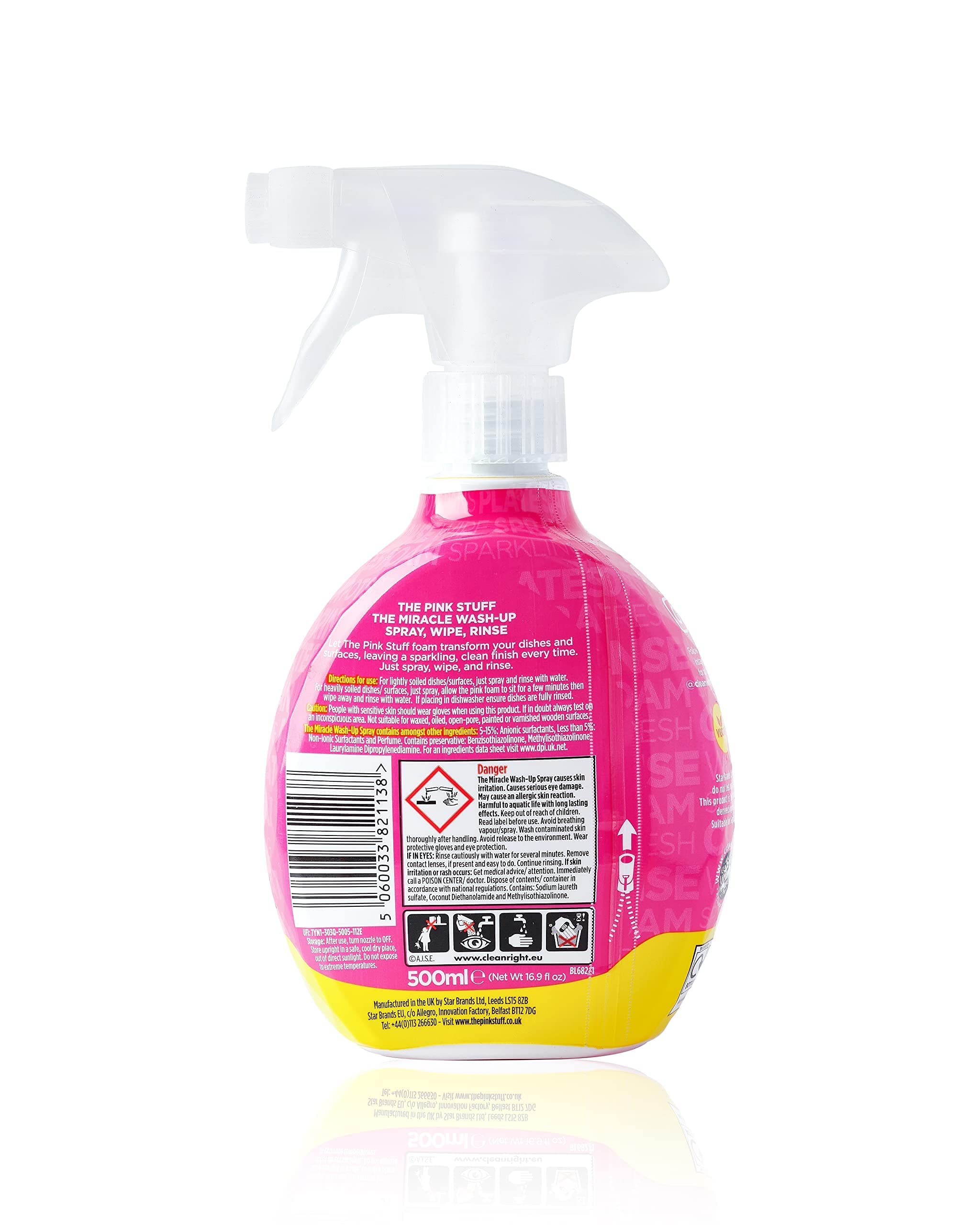 Stardrops - The Pink Stuff - The Miracle Wash Up Spray Bundle (2 Wash Up Sprays)