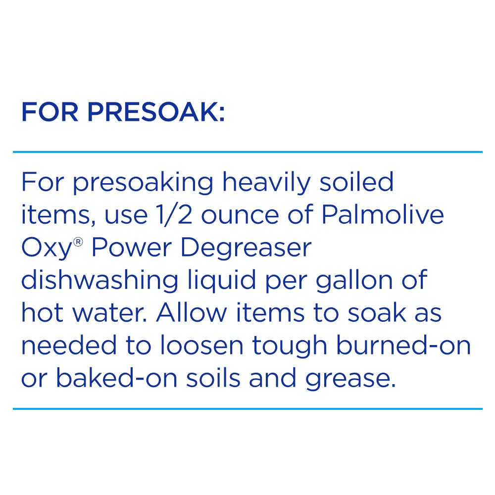 Palmolive Professional Oxy Power Degreaser - 1 Gallon, Pack of 4