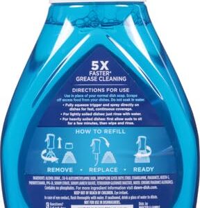 Dawn 52367 Platinum Powerwash Dish Spray Soap, Apple Scent, 16-oz. Refill