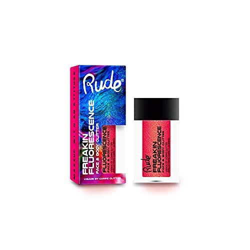 Rude - Freakin Fluorescence Face & Body Glitter - Until Dawn