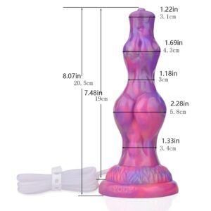 Luminous Dildo Squirt Adult Sex Toy, 8" Squirting Dildo Ejaculating Dildo Butt Plug Anal Dildo with Bulb, Realistic Dildo Suction Cup, Strap On Dildo Anal Toys Sex Toy Men Gay