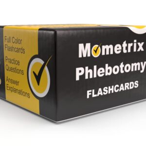 Phlebotomy Study Cards 2023-2024: Phlebotomy Exam Review and Training with Practice Test Questions [Full Color Cards]