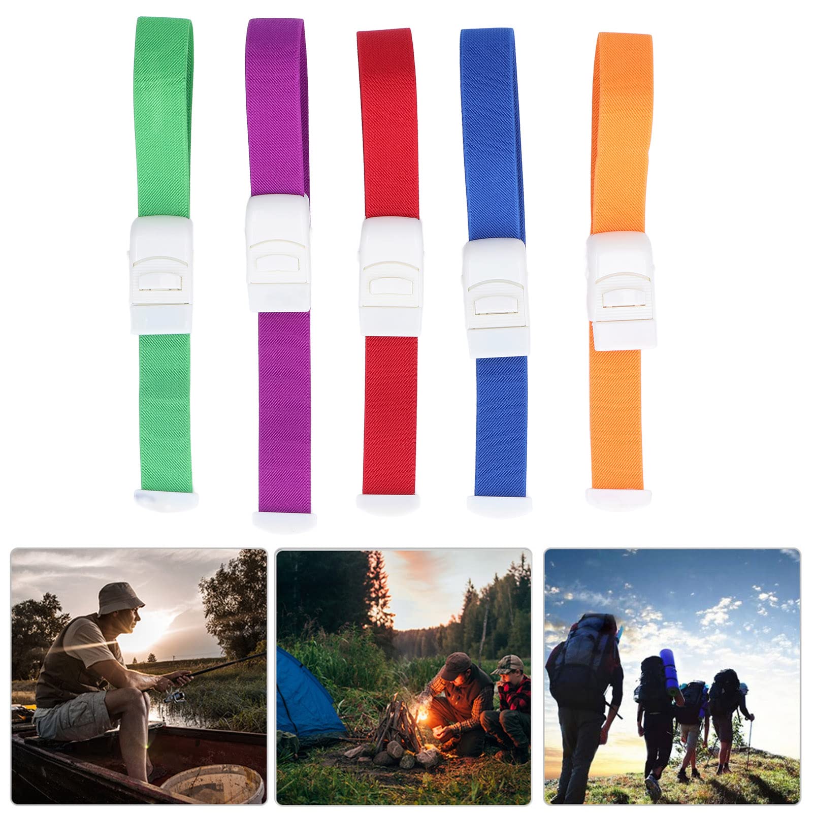 5-Pack Tourniquets Elastic emergency Quick Release Medical Sport Emergency Buckle Band,5 Color, tourniquetes quick release tourniquet tourniquet kit phlebotomy gifts tourniquet turniquitt phlebot