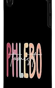 iPhone X/XS Vintage Pastel Phlebotomist Colorful Phlebotomy Nurse Case