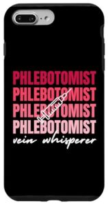 iphone 7 plus/8 plus phlebotomy phlebotomist laboratory vein whisperer case