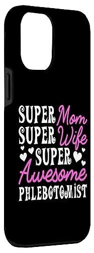 iPhone 15 Plus Phlebotomist Mom Phlebotomy Case