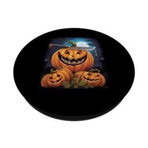 Phlebotomy Supervisor Funny Halloween Fun Pun Spooky PopSockets Standard PopGrip