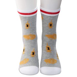 PXTIDY 2 PAIRS Phlebotomy Socks Phlebotomist Gift I Like Big Veins Novelty Socks Phlebotomy Technician Nurse Gifts