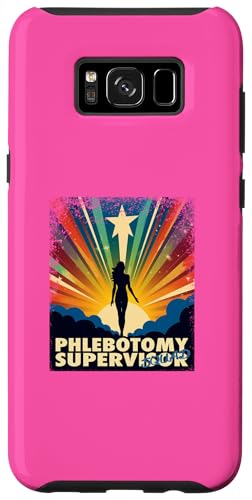 Galaxy S8+ Phlebotomy Supervisor Funny Female Hero Job Women Case