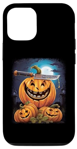 iPhone 14 Pro Phlebotomy Supervisor Funny Halloween Fun Pun Spooky Case